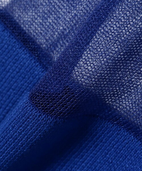 B:MING by BEAMS(ビーミングバイビームス)の「半袖 ニット Tシャツ(ニット/セーター・レディース・オフホワイト/ブルー/ブラック・ONE SIZE)」の8枚目の写真