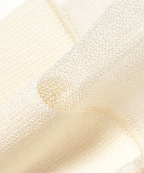 B:MING by BEAMS(ビーミングバイビームス)の「半袖 ニット Tシャツ(ニット/セーター・レディース・オフホワイト/ブルー/ブラック・ONE SIZE)」の14枚目の写真