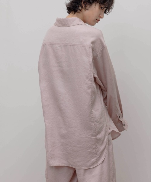 Eimee Law(エイミーロウ)の「バイオ加工シャツ(シャツ/ブラウス・レディース・ピンク/オリーブ/スミクロ・FREE)」の20枚目の写真