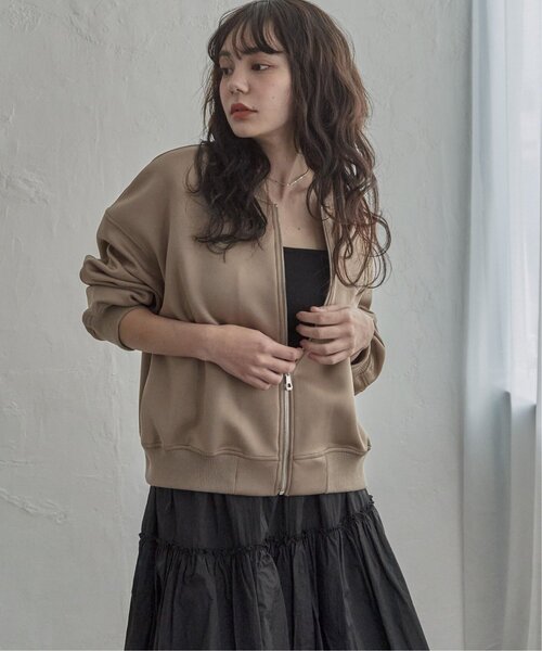 notch.（ノッチ）の「ダンボールMA-1（MA-1・レディース・ブラック/オフホワイト/モカ・M）」の8枚目の写真