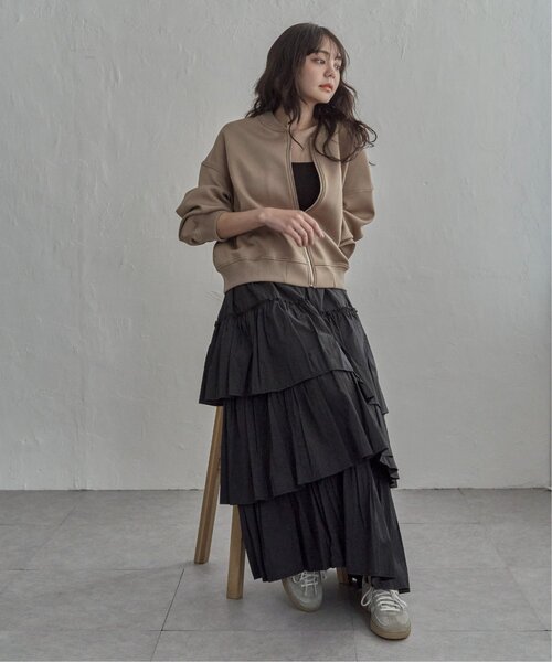 notch.（ノッチ）の「ダンボールMA-1（MA-1・レディース・ブラック/オフホワイト/モカ・M）」の10枚目の写真