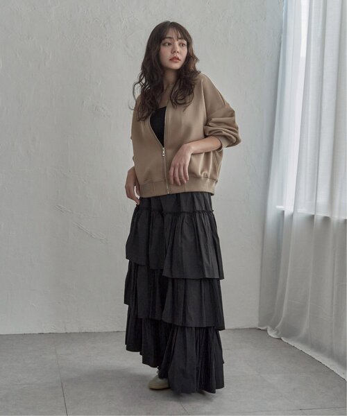 notch.（ノッチ）の「ダンボールMA-1（MA-1・レディース・ブラック/オフホワイト/モカ・M）」の12枚目の写真