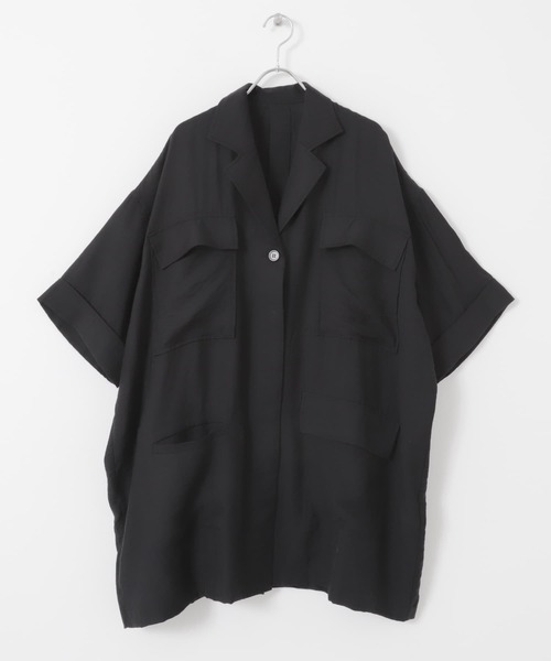 KBF バックボタンシャツ 楽天市場】【SALE／50%OFF】バックレイヤードオープンシャツ KBF