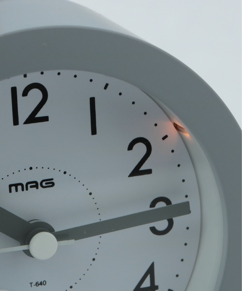 その他セレクト（ソノタセレクト）の「手のひらサイズの目覚まし時計 ルント（置時計・レディース・グレー/ホワイト/ライトイエロー・FREE）」の7枚目の写真