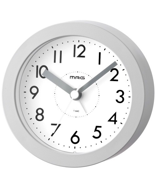 その他セレクト（ソノタセレクト）の「手のひらサイズの目覚まし時計 ルント（置時計・レディース・グレー/ホワイト/ライトイエロー・FREE）」の11枚目の写真