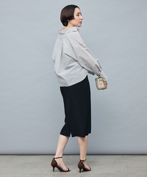 NOLLEY’S Sophi（ノーリーズソフィ）の「アメスリカップ付キャミソール（キャミソール・レディース・ホワイト/ブラック・38）」の10枚目の写真