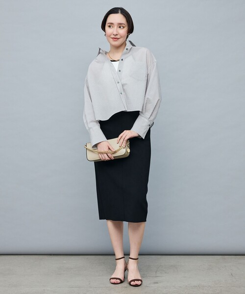 NOLLEY’S Sophi（ノーリーズソフィ）の「アメスリカップ付キャミソール（キャミソール・レディース・ホワイト/ブラック・38）」の12枚目の写真