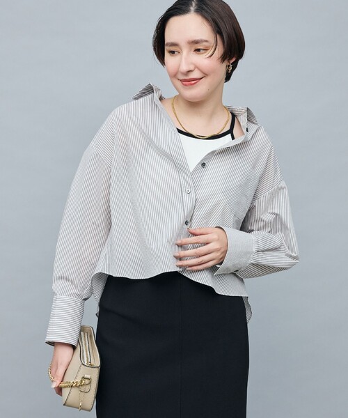 NOLLEY’S Sophi（ノーリーズソフィ）の「アメスリカップ付キャミソール（キャミソール・レディース・ホワイト/ブラック・38）」の18枚目の写真