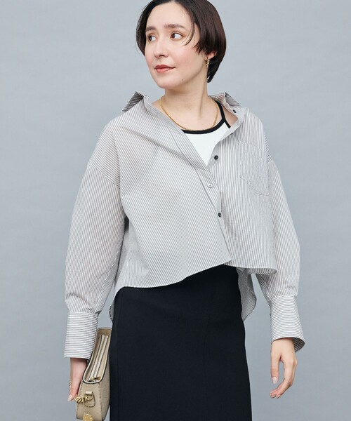 NOLLEY’S Sophi（ノーリーズソフィ）の「アメスリカップ付キャミソール（キャミソール・レディース・ホワイト/ブラック・38）」の19枚目の写真