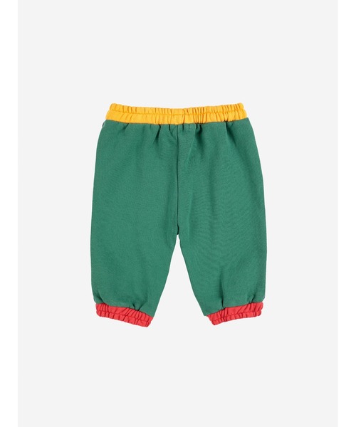 BOBO CHOSES(ボボショーズ)の「Bobo Choses color block jogging pants(スウェットパンツ・キッズ・レッド・12MONTH/24MONTH/18MONTH/3MONTH/6MONTH/9MONTH)」の2枚目の写真