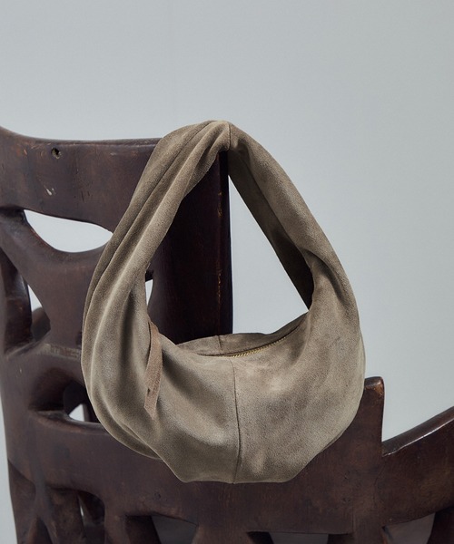 リアルスウェードクリテミニバッグ（ハンドバッグ）｜SALON adam et