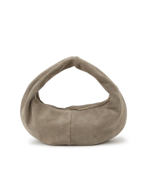 SALON adam et rope'（サロン アダム エ ロペ）の「リアルスウェードクリテミニバッグ（ハンドバッグ・レディース・ライトグレー/ブラウン・FREE）」の20枚目の写真