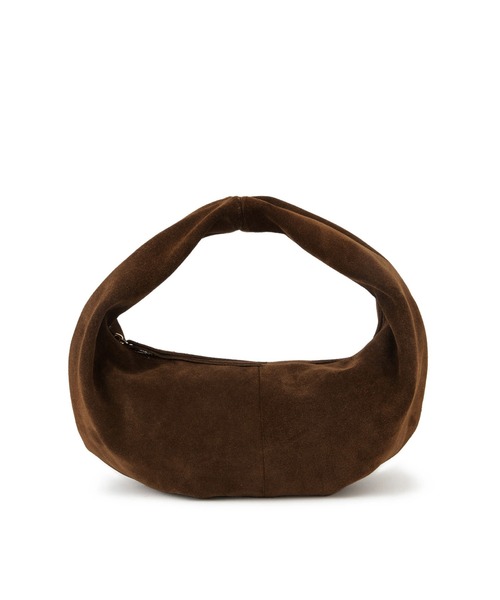 SALON adam et rope'（サロン アダム エ ロペ）の「リアルスウェードクリテミニバッグ（ハンドバッグ・レディース・ライトグレー/ブラウン・FREE）」の13枚目の写真