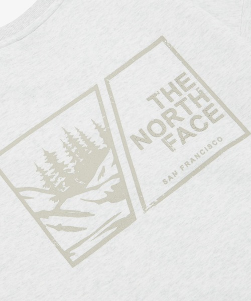 THE NORTH FACE（ザノースフェイス）の「THE NORTH FACE(ザ・ノースフェイス)/バックプリント ロゴ ルーズフィット スウェット/M'S BOSQUE SWEATSHIRTS（スウェット・レディース・ブラック/クリーム/シルバー/グレー・M/L/XL/XXL/S）」の7枚目の写真