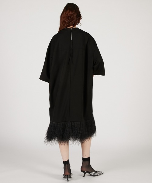 PRANK PROJECT（プランクプロジェクト）の「シャギーヘムオーバーTEE / Shaggy Hem Over Tee（Tシャツ/カットソー・レディース・ホワイト/ブラック/グレー・FREE）」の14枚目の写真