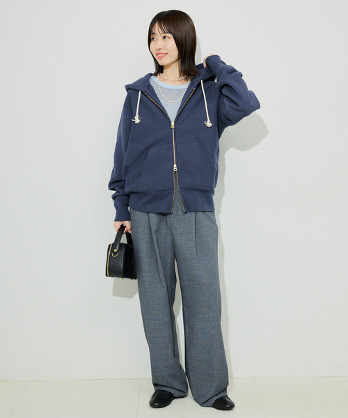 追加》Champion/チャンピオン SLOBE別注 ダブルジップパーカー