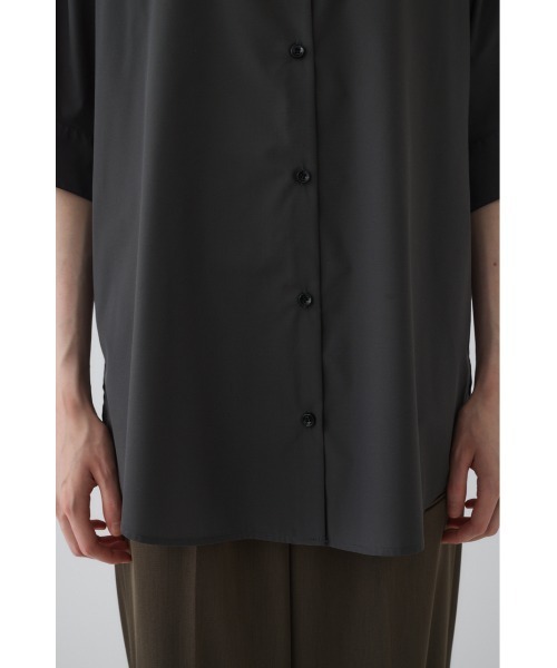 RIM.ARK Quaker collar blouse ブラック RIM.ARK | Quaker collar blouse (SHIRTS & BLOUSES ) |RIM.ARK