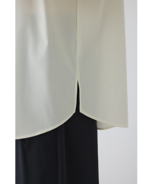 RIM.ARK Quaker collar blouse ブラック RIM.ARK（リムアーク）の「Quaker collar blouse クエーカー