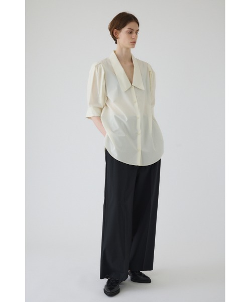 RIM.ARK Quaker collar blouse ブラック RIM.ARK | Quaker collar blouse (SHIRTS & BLOUSES ) |RIM.ARK