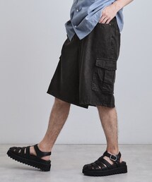 tk.TAKEO KIKUCHI（ティーケータケオキクチ）の「デニムカーゴショーツ（その他パンツ）」