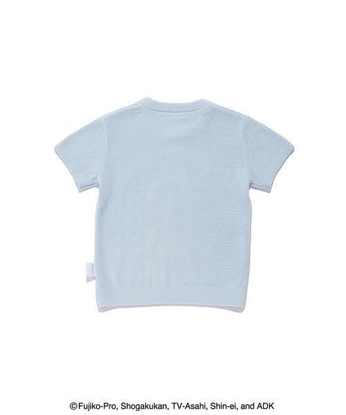 gelato pique（ジェラートピケ）の「【ドラえもん】【キッズ】ジャガードプルオーバー&ショートパンツセット（ルームウェア/パジャマ・キッズ・ブルー/ピンク・90/100/110/120）」の5枚目の写真