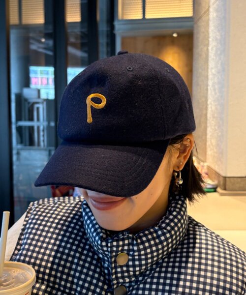 CIAOPANIC TYPY（チャオパニックティピー）の「【UNISEX】メルトンキャップ（キャップ・レディース・ネイビー/レッド/ブラウン・ONE SIZE）」の10枚目の写真