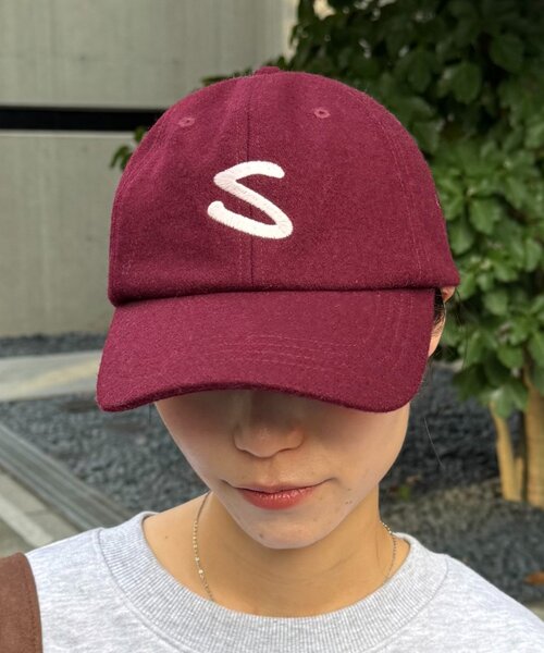 CIAOPANIC TYPY（チャオパニックティピー）の「【UNISEX】メルトンキャップ（キャップ・レディース・ネイビー/レッド/ブラウン・ONE SIZE）」の13枚目の写真