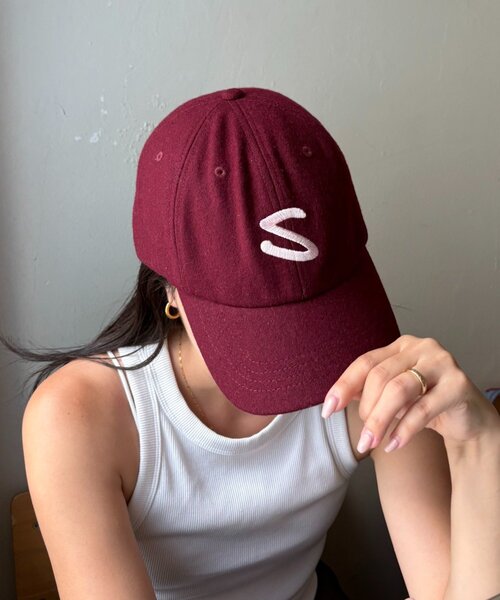 CIAOPANIC TYPY（チャオパニックティピー）の「【UNISEX】メルトンキャップ（キャップ・レディース・ネイビー/レッド/ブラウン・ONE SIZE）」の22枚目の写真