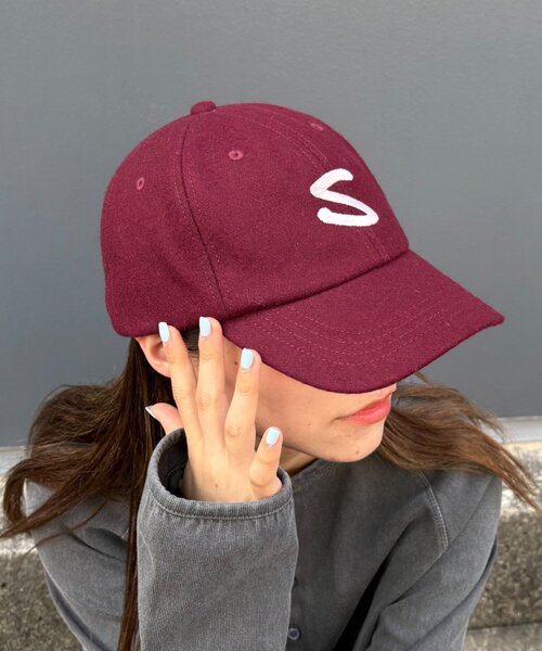 CIAOPANIC TYPY（チャオパニックティピー）の「【UNISEX】メルトンキャップ（キャップ・レディース・ネイビー/レッド/ブラウン・ONE SIZE）」の19枚目の写真