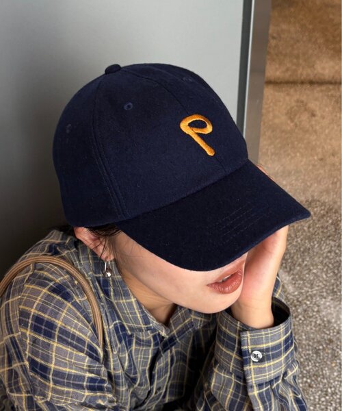 CIAOPANIC TYPY（チャオパニックティピー）の「【UNISEX】メルトンキャップ（キャップ・レディース・ネイビー/レッド/ブラウン・ONE SIZE）」の4枚目の写真