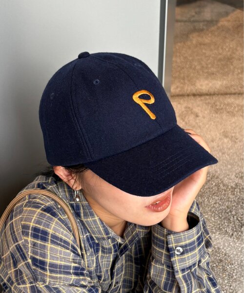 CIAOPANIC TYPY（チャオパニックティピー）の「【UNISEX】メルトンキャップ（キャップ・レディース・ネイビー/レッド/ブラウン・ONE SIZE）」の7枚目の写真