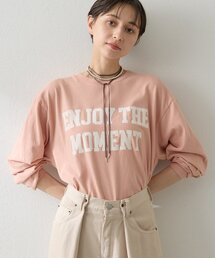 Whim Gazette | フロッキープリントロングTシャツ(Tシャツ/カットソー)