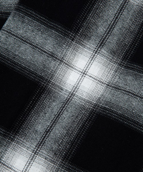 430（フォーサーティ）の「ms6213-L-S FLEECE LINER CHECK SHIRT フリースライナーシャツ(25-144)（シャツ/ブラウス・メンズ・ブルー/グリーン/ネイビー/ブラック・1/0/3/2）」の19枚目の写真