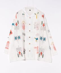 チャイハネ | 【チャイハネ】ラジャランMEN'S刺繍シャツ(シャツ/ブラウス)