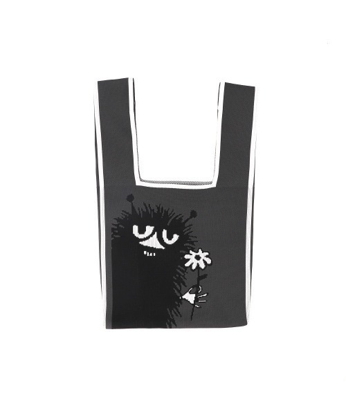 MOOMIN ムーミン ニットマルシェバッグ（クラッチバッグ