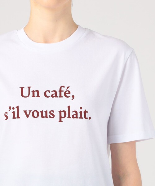 Les petits basics(ルベーシック)の「Les Petits Basics Regular Tシャツ(Tシャツ/カットソー・レディース・ホワイト系その他・S)」の6枚目の写真