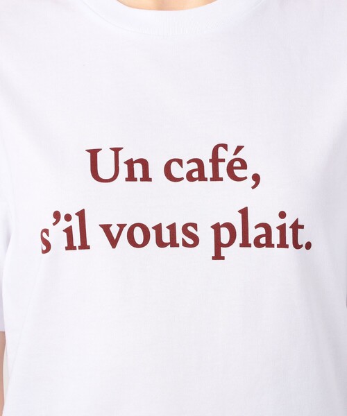 Les petits basics(ルベーシック)の「Les Petits Basics Regular Tシャツ(Tシャツ/カットソー・レディース・ホワイト系その他・S)」の10枚目の写真