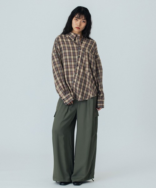 ROSE BUD（ローズバッド）の「(mici)CARGO PANTS（カーゴパンツ・レディース・ネイビー/カーキ・S/M）」の13枚目の写真