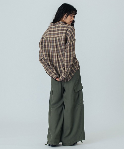 ROSE BUD（ローズバッド）の「(mici)CARGO PANTS（カーゴパンツ・レディース・ネイビー/カーキ・S/M）」の16枚目の写真