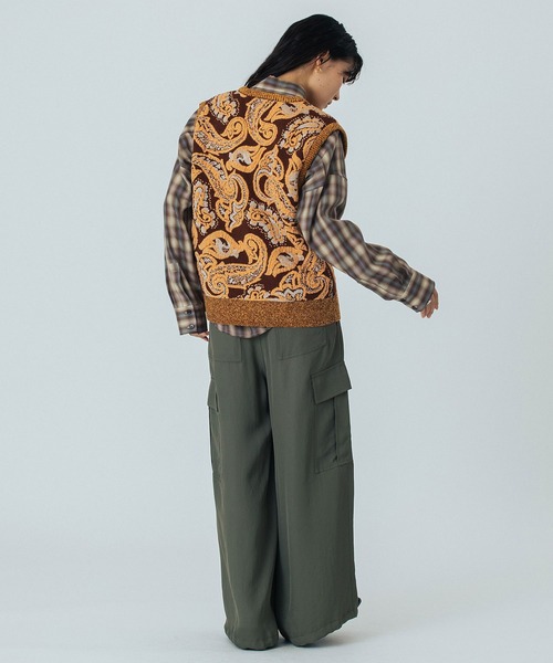 ROSE BUD（ローズバッド）の「(mici)CARGO PANTS（カーゴパンツ・レディース・ネイビー/カーキ・S/M）」の20枚目の写真