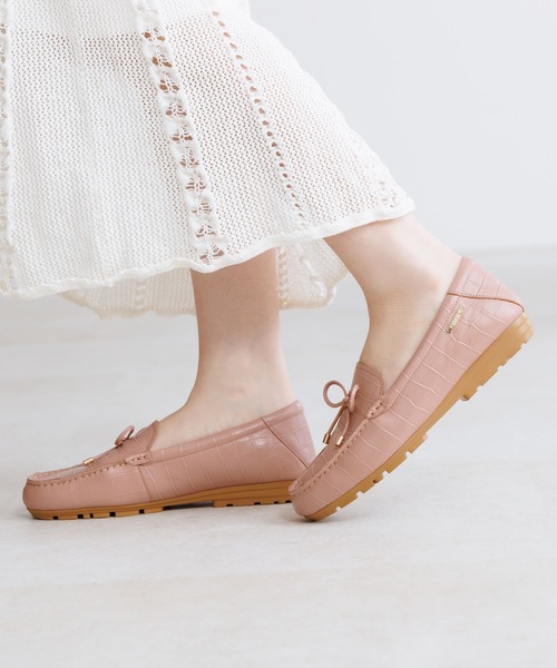 モカシン/デッキシューズ（ピンク/桃色系）ファッション通販 - ZOZOTOWN
