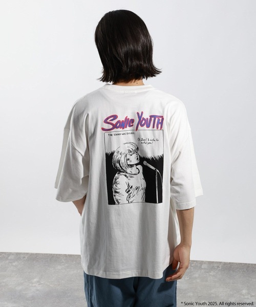 セール】【SONIC YOUTH(ソニック・ユース)】ジャケットアートプリントT