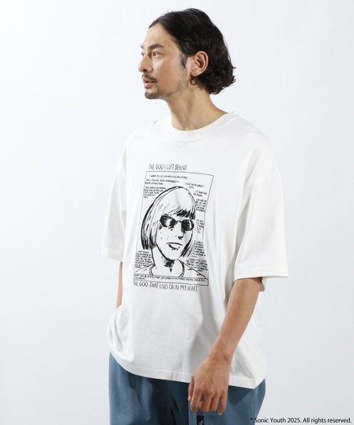 セール】【SONIC YOUTH(ソニック・ユース)】ジャケットアートプリントT