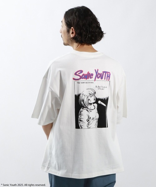 SONIC youth アートTシャツ Lサイズ BAYFLOW tシャツ 「SONIC YOUTH(ソニック・ユース)」ジャケット