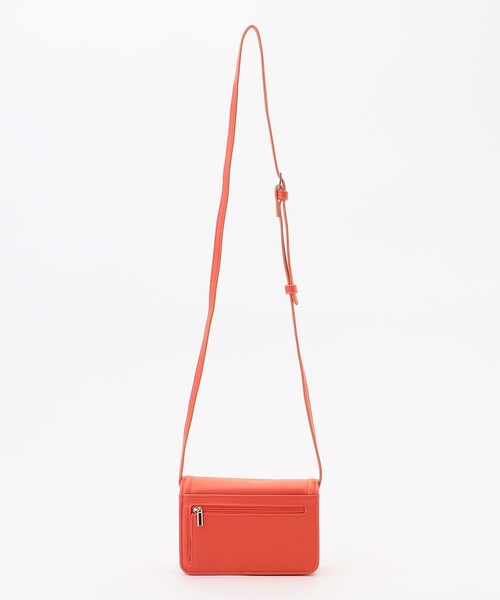 ANY(エニィ)の「ウォレットミニショルダーバッグ(ショルダーバッグ・レディース・ゴールド系/オレンジ系/ブラック系・F)」の6枚目の写真