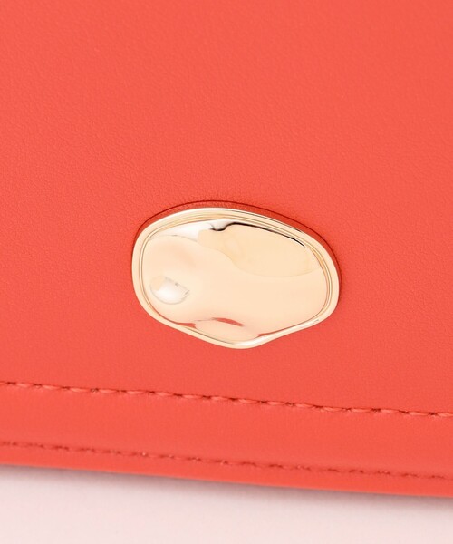 ANY(エニィ)の「ウォレットミニショルダーバッグ(ショルダーバッグ・レディース・ゴールド系/オレンジ系/ブラック系・F)」の9枚目の写真