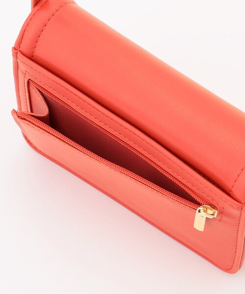 ANY(エニィ)の「ウォレットミニショルダーバッグ(ショルダーバッグ・レディース・ゴールド系/オレンジ系/ブラック系・F)」の11枚目の写真