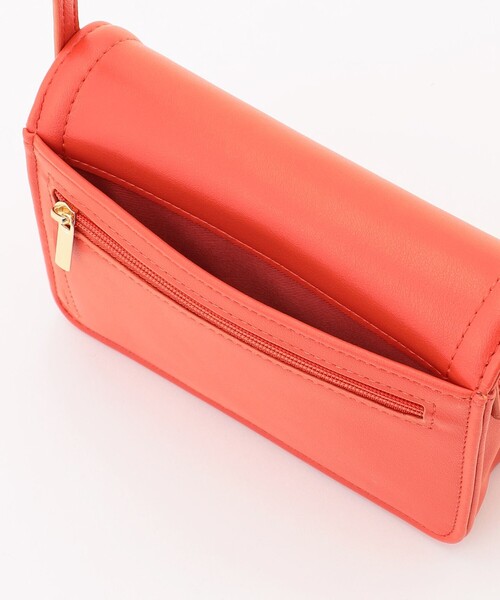 ANY(エニィ)の「ウォレットミニショルダーバッグ(ショルダーバッグ・レディース・ゴールド系/オレンジ系/ブラック系・F)」の12枚目の写真