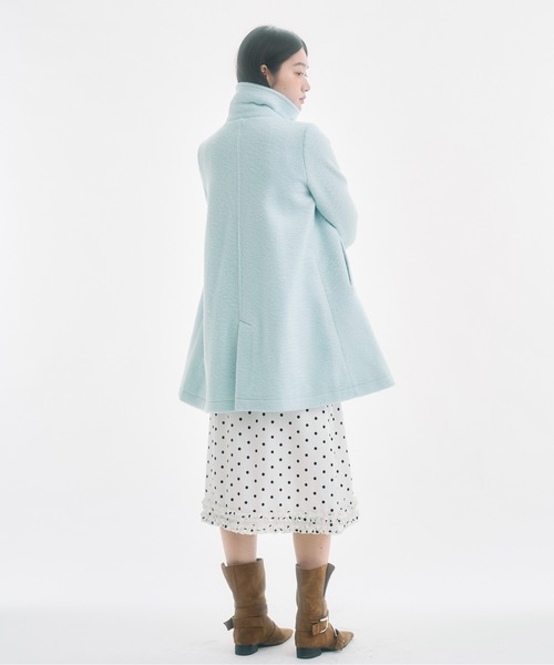 FEKETE（フェケテ）の「2way round collar middle coat / 2WAYラウンド