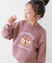 スウェット（ピンク/桃色系・バックプリント）ファッション通販